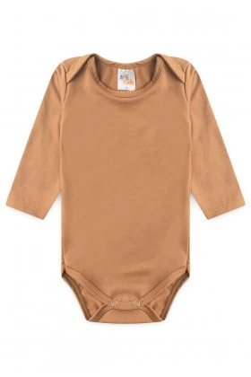 Conjunto Body e Calça Térmica - Caramelo - Ame Kids