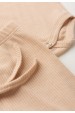 Conjunto Canelado Light Longo - Areia - Ame Kids