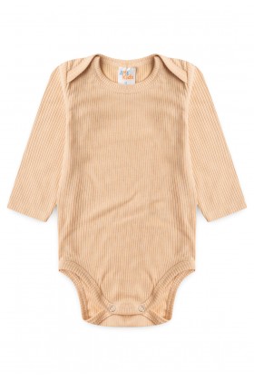 Conjunto Canelado Light Longo - Areia - Ame Kids