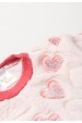 Conjunto Casaco e Calça Fleece - Corações - Ame Kids
