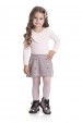 Conjunto Body e Saia - Rosa - Randa Mundu