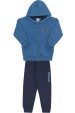 Conjunto Casaco Matelasse Dino - Azul - Randa Mundu