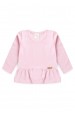 Conjunto Blusa com Babado e Calça Menina - Rosa Bebê - Ame Kids