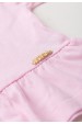 Conjunto Blusa com Babado e Calça Menina - Rosa Bebê - Ame Kids