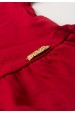 Conjunto Blusa com Babado e Calça Menina - Vermelho - Ame Kids
