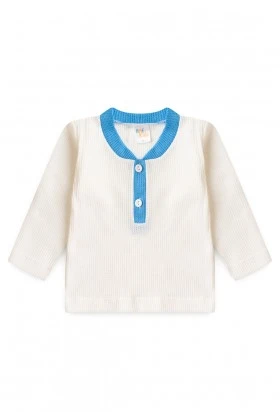 Conjunto Blusa Manga Longa e Calça Moscou - Azul - Ame Kids