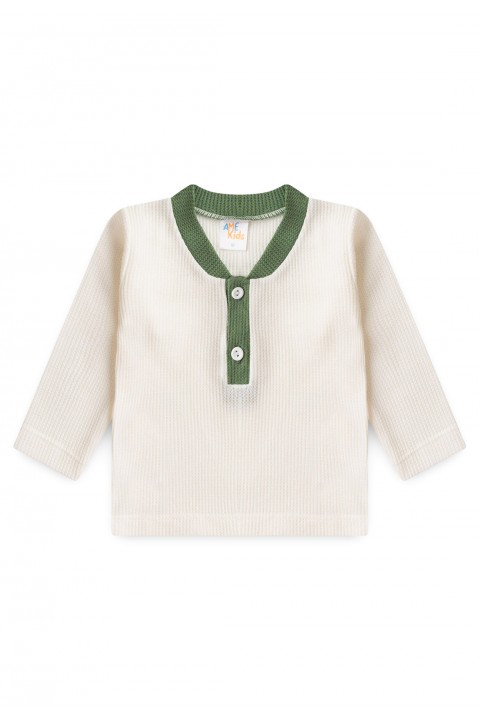 Conjunto Blusa Manga Longa e Calça Moscou - Verde - Ame Kids