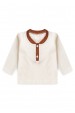 Conjunto Blusa Manga Longa e Calça Moscou - Avelã - Ame Kids