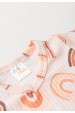Conjunto Body Canelado Menino - Avelã- Ame Kids
