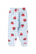 Conjunto Canelado Light Longo - Moranguinho Azul - Ame Kids