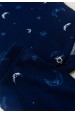 Conjunto Canelado Light Longo - Espaço Azul Marinho - Ame Kids