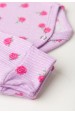 Conjunto Canelado Light Longo - Floral Lilás - Ame Kids