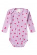 Conjunto Canelado Light Longo - Floral Lilás - Ame Kids