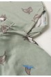 Conjunto Suede Light Longo Estampado - Tubarão Verde - Ame Kids