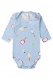 Conjunto Suede Light Longo Estampado - Raquete Azul - Ame Kids