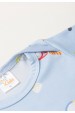 Conjunto Suede Light Longo Estampado - Raquete Azul - Ame Kids