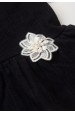 Conjunto Blusa Shorts Milano Menina - Preto - Ame Kids