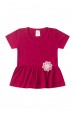 Conjunto Blusa Shorts Milano Menina - Fucsia- Ame Kids