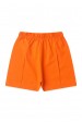Conjunto de Blusa e Shorts Meia Malha Menino - Laranja - Ame Kids