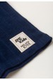 Conjunto de Blusa e Shorts Canelado Milano - Azul Marinho - Ame Kids