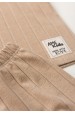 Conjunto de Blusa e Shorts Canelado Milano - Nude - Ame Kids