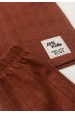 Conjunto de Blusa e Shorts Canelado Milano - Avelã - Ame Kids