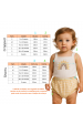 Conjunto Alcinha Canelado Curto Menina - Arco Iris Rosa - Ame Kids