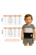 Conjunto de Blusa e Shorts Canelado Tricolor - Preto - Ame Kids