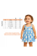 Vestido Alcinha Curto Menina - Margaridas - Ame Kids