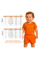 Conjunto de Blusa e Shorts Meia Malha Menino - Azul - Ame Kids