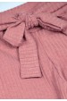 Conjunto Body Canelado Menina - Rosê - Ame Kids