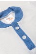 Conjunto de Blusa e Shorts Moscou Menino - Botões Azul - Ame Kids