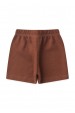 Conjunto Blusa Gola Polo e Short Moscou  - Avelã - Ame Kids