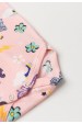 Conjunto Canelado Light Longo - Borboleta Rosa - Ame Kids