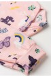 Conjunto Canelado Light Longo - Borboleta Rosa - Ame Kids