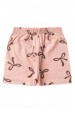 Conjunto Bata Shorts Verão Bebê - Lacinho Rosê - Ame Kids