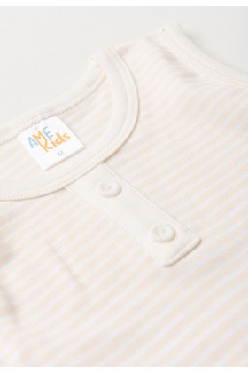 Conjunto Regata e Shorts Menino Suedine - Marfim - Ame Kids