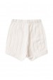 Conjunto Blusa Shorts Milano Menina - Off-White - Ame Kids
