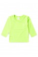 Conjunto Blusa e Short Infantil Proteção Uv - Verde Neon - Ame Kids