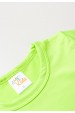 Conjunto Blusa e Short Infantil Proteção Uv - Verde Neon - Ame Kids