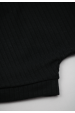 Conjunto Body Canelado Curto Menino - Preto - Ame Kids