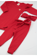 Conjunto Body Canelado Menina - Vermelho - Ame Kids