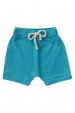 Conjunto Body Canelado Curto Menino - Ciano - Ame Kids