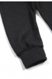 Conjunto Body Canelado Menina - Preto - Ame Kids