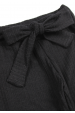Conjunto Body Canelado Menina - Preto - Ame Kids