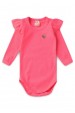 Conjunto Body Canelado Menina - Pink - Ame Kids