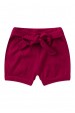 Conjunto Body Canelado Curto Menina - Bordô - Ame Kids