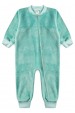 Macacão Fleece - Verde água - Ame Kids