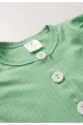 Conjunto Bata e Calça Canelado Bebê - Verdinho - Ame Kids
