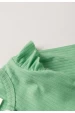 Conjunto Bata e Calça Canelado Bebê - Verdinho - Ame Kids